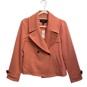 Women’s Ann Taylor Factory Size 6 Coat. New with tags. Coral in color.